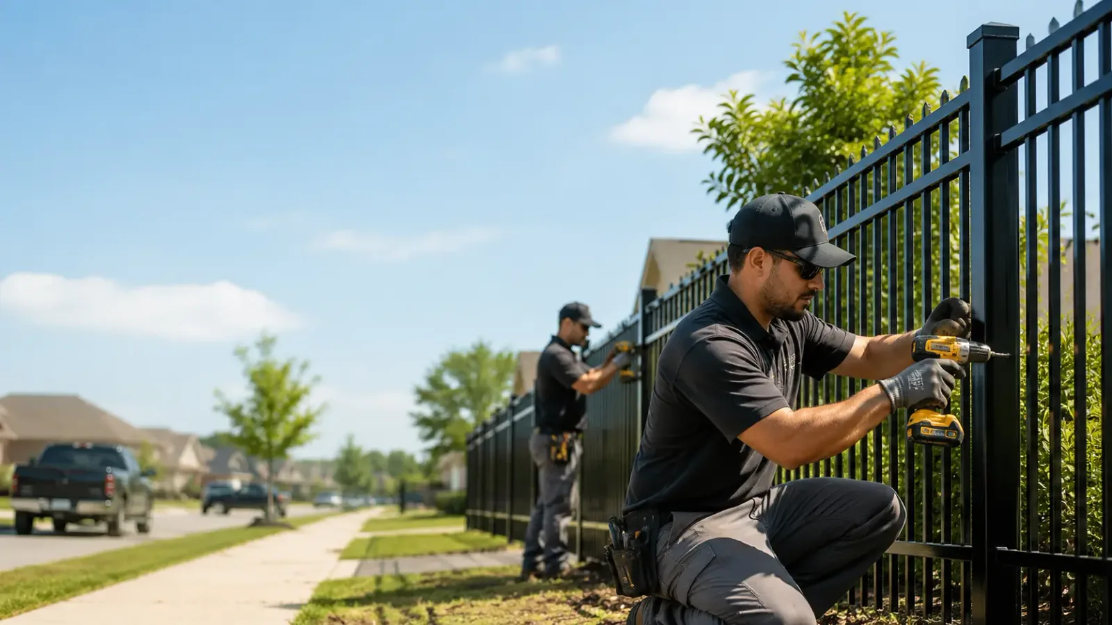 Metal Fence Installation in Kendall, WI